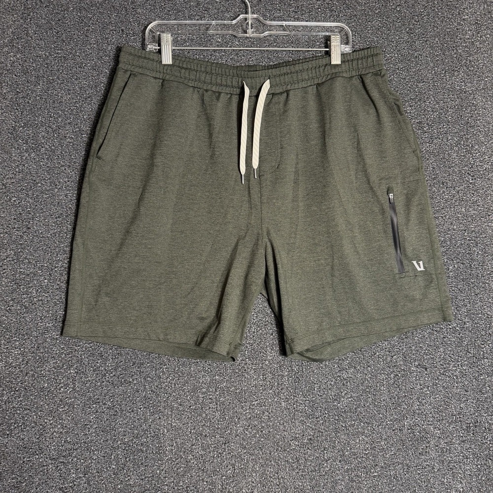 Vuori Mens XXL Sunday Performance Shorts Green V381 Size 2XL